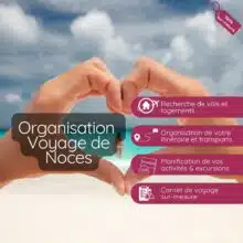 organisation voyage de Noces