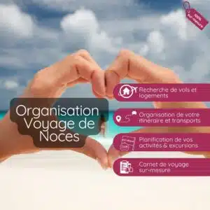 organisation voyage de Noces
