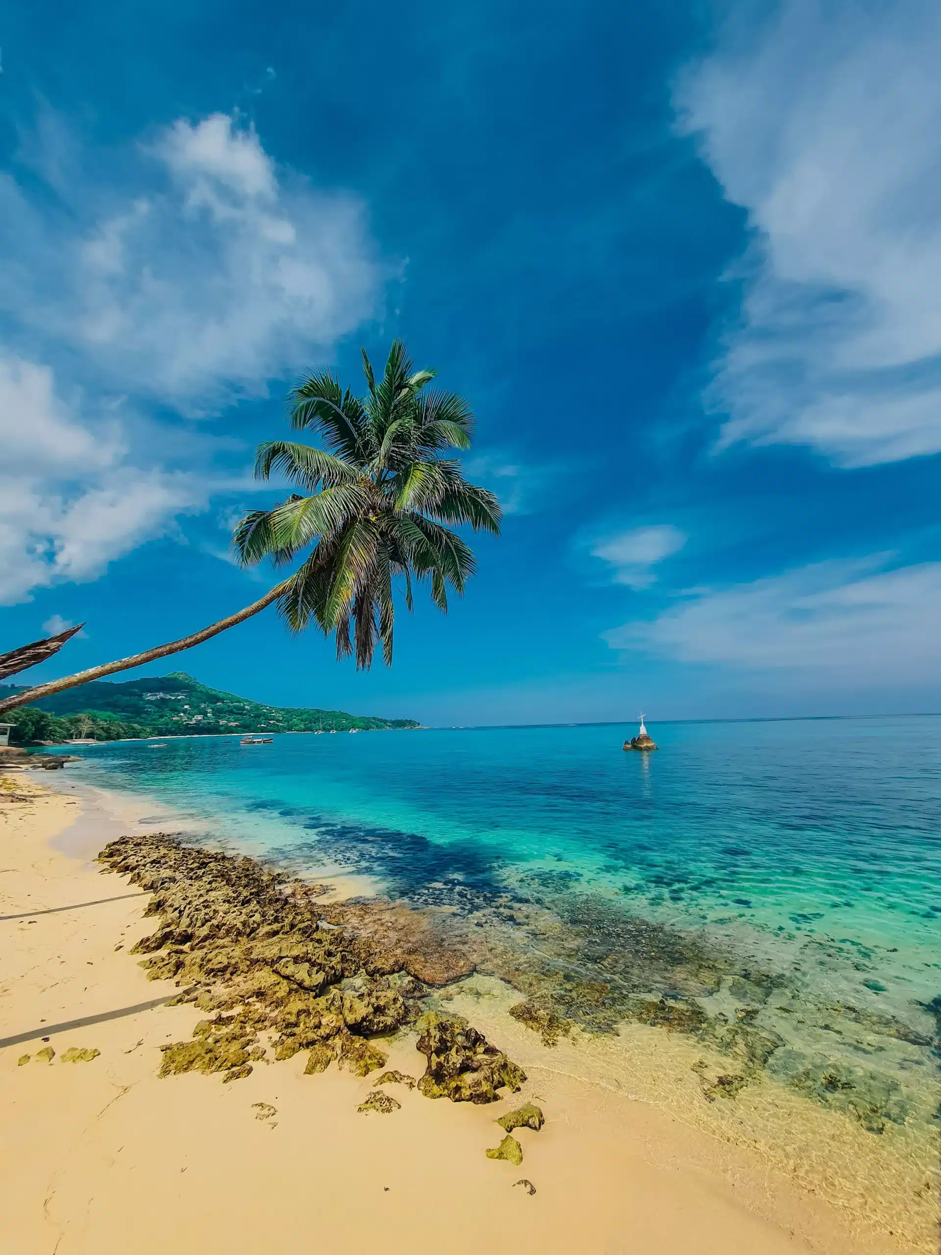 plage ensoleillée en Jamaïque, climat tropical plage ensoleillée en Jamaïque, climat tropical